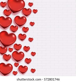 Happy valentine's day illustration