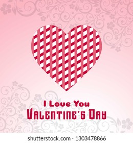 Happy Valentine's day , Illustration of love, Valentine's day set. Greeting card, poster, flyer, banner design.