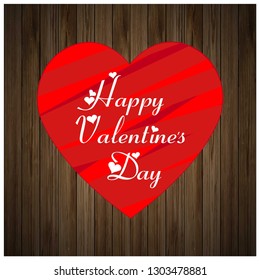 Happy Valentine's day , Illustration of love, Valentine's day set. Greeting card, poster, flyer, banner design.