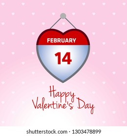 Happy Valentine's day , Illustration of love, Valentine's day set. Greeting card, poster, flyer, banner design.