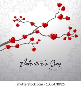 Happy Valentine's day , Illustration of love, Valentine's day set. Greeting card, poster, flyer, banner design.
