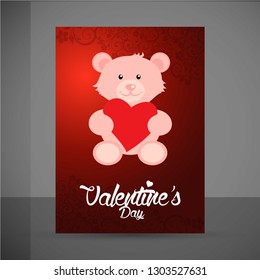 Happy Valentine's day , Illustration of love, Valentine's day set. Greeting card, poster, flyer, banner design.