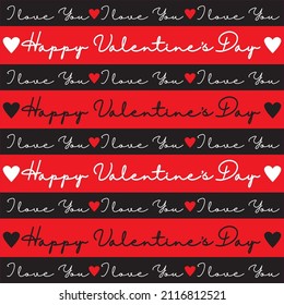 Happy Valentine's Day Illustration Vector