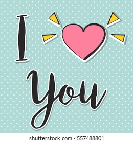 happy valentine's day, illustration in vector format