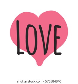 happy valentine's day, illustration in vector format