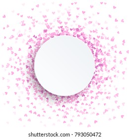 Happy Valentine`s Day illustration, vector