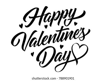 Happy Valentines Day Inscription