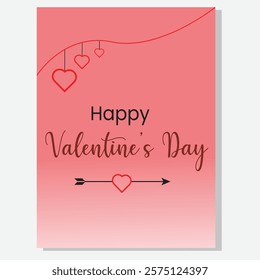 happy valentines day isolated on white