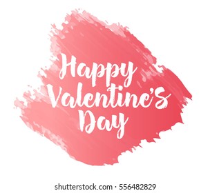 Happy Valentines day lettering

