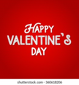 Happy Valentines day lettering background, romantic card. Vector love poster.
Valentine logo elements for your card design. Vector Valentine's Day Collection. 