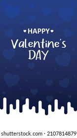 Happy Valentines Day lettering text on background. Vector illustration. Wallpaper, flyers, invitation, posters, brochure, banners.