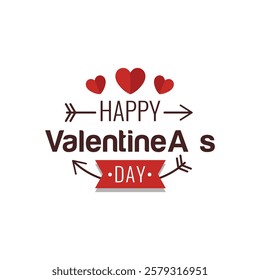 Happy valentines day logo Vector Images.
