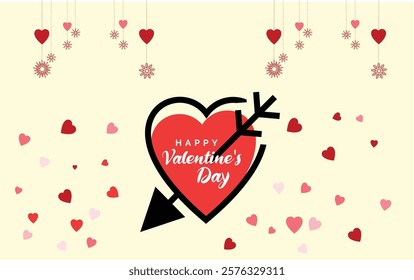 Happy Valentines Day Love Art Background