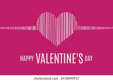 Happy Valentines Day. Love. background. Valentines Day greeting card. Typography design for print cards, banner, poster