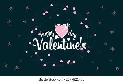 Happy Valentines Day Love Decoration Art