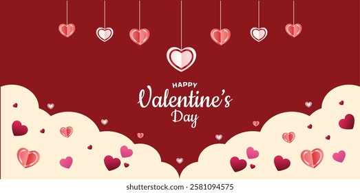 Happy Valentines Day Love Decoration Vactor Art