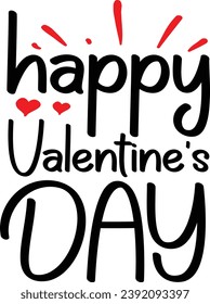 Happy valentine's day love design