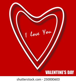 Happy Valentine's Day Love heart shape for beautiful couple vector illustration design and abstract background...