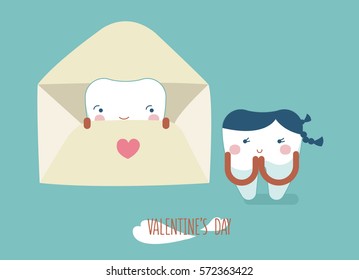 Happy Valentine's day ,Mail of dental