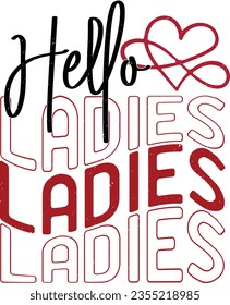 Happy Valentine's Day Mom Love Sublimation Print Design Graphics.  Heart Red Bold Wavy Typography For Printing on Clothing and Fashion Apparels.