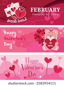 Happy Valentines Day multi cards