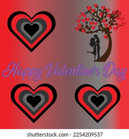 Happy valentines day, My valentine, 14th February valentines day, valentine day vector 2023, love vector icon