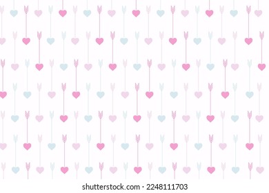 Happy Valentine's Day Pattern Background