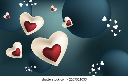happy valentines day pattern illustration background february party wallpaper banner template flyer poster event label backdrop modern vector design sale holiday love heart wedding icon romance space