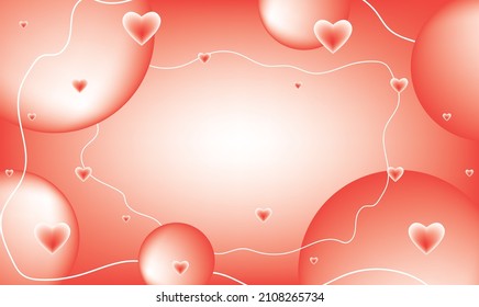 happy valentines day pattern illustration background february party wallpaper banner template flyer poster event label backdrop modern vector design sale holiday love heart wedding icon romance space