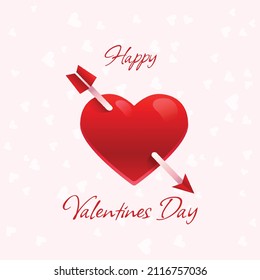 Happy valentine's day. poster, banner, greeting card, vector illustration design.