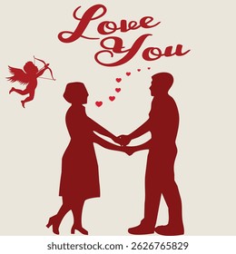Happy Valentines Day Poster Design	