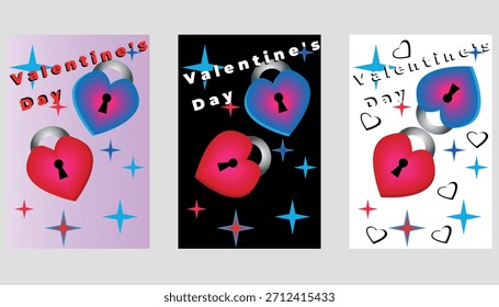 ¡Feliz día de San Valentín! Ilustraciones románticas, corazones y cupido para el amor, citas, bodas y tarjetas de felicitación. Gráficos de Vector fáciles de usar.