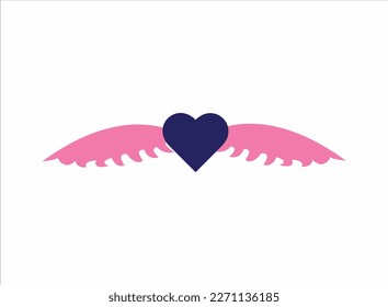 Happy Valentine's day poster or voucher. Set of pastel pink and red soft heart shape frame design. Geometric backdrop for cosmetic product display. for valentine day design Vector illustration.