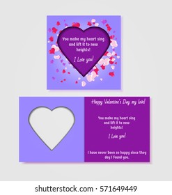 Happy Valentines day. Valentines romantic greeting card, invitation, poster design templates. Love