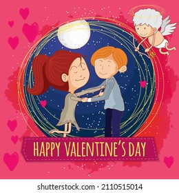 Happy Valentine's Day, San Valentín. Valentine's Day, February 14, is celebrated in couples, gifts such as flowers, hearts, stuffed animals, jewelry, roses, cards and above all a lot of love are made.