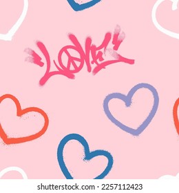Feliz Día de San Valentín sin problemas. Ilustración vectorial para su diseño