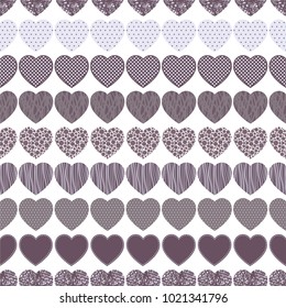 Happy Valentine's Day seamless pattern.Vector illustration.
