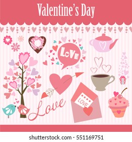 Happy Valentines Day set