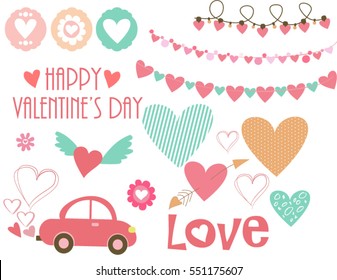 Happy Valentines Day set