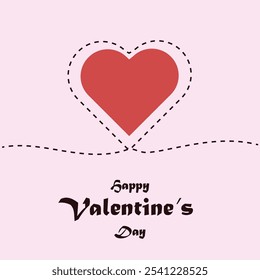 Happy valentines day stock vector