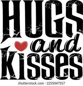 Happy Valentine's day SVG positive inspirational quotes. Vector lettering for print, tshirt, poster, greeting card. 