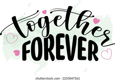 Happy Valentine's day SVG positive inspirational quotes. Vector lettering for print, tshirt, poster, greeting card. 