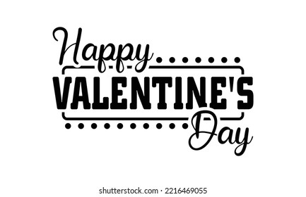 Feliz Día de San Valentín, San Valentín, Feliz Día de San Valentín, Feliz Día de San Valentín plantilla de tarjeta de saludo de camiseta con texto de tipografía y corazón rojo y línea en el fondo. Ilustración vectorial, volantes