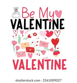 Happy Valentine's Day SVG,, And T-shirt Design Bundle, Valentines Day, Happy valentine, Love Heart, Loveday, Cupid, Valentine Quote Design Bundle. Can you download this designs bundle.
