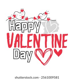 Happy Valentine's Day SVG,, And T-shirt Design Bundle, Valentines Day, Happy valentine, Love Heart, Loveday, Cupid, Valentine Quote Design Bundle. Can you download this designs bundle.
