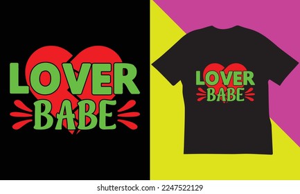 Happy Valentine's Day SVG And Typography T-Shirt Design.