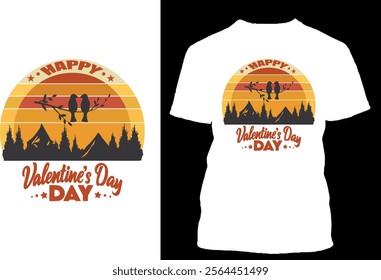 Happy Valentines day T Shirt Design