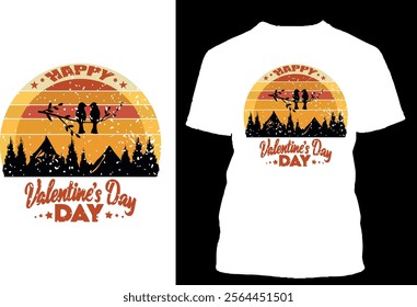 Happy Valentines day T Shirt Design