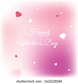Happy Valentines Day template ready for use