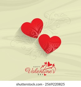 Happy Valentine's Day templete design , used love shapes and many things which gives a premium and lovely look.